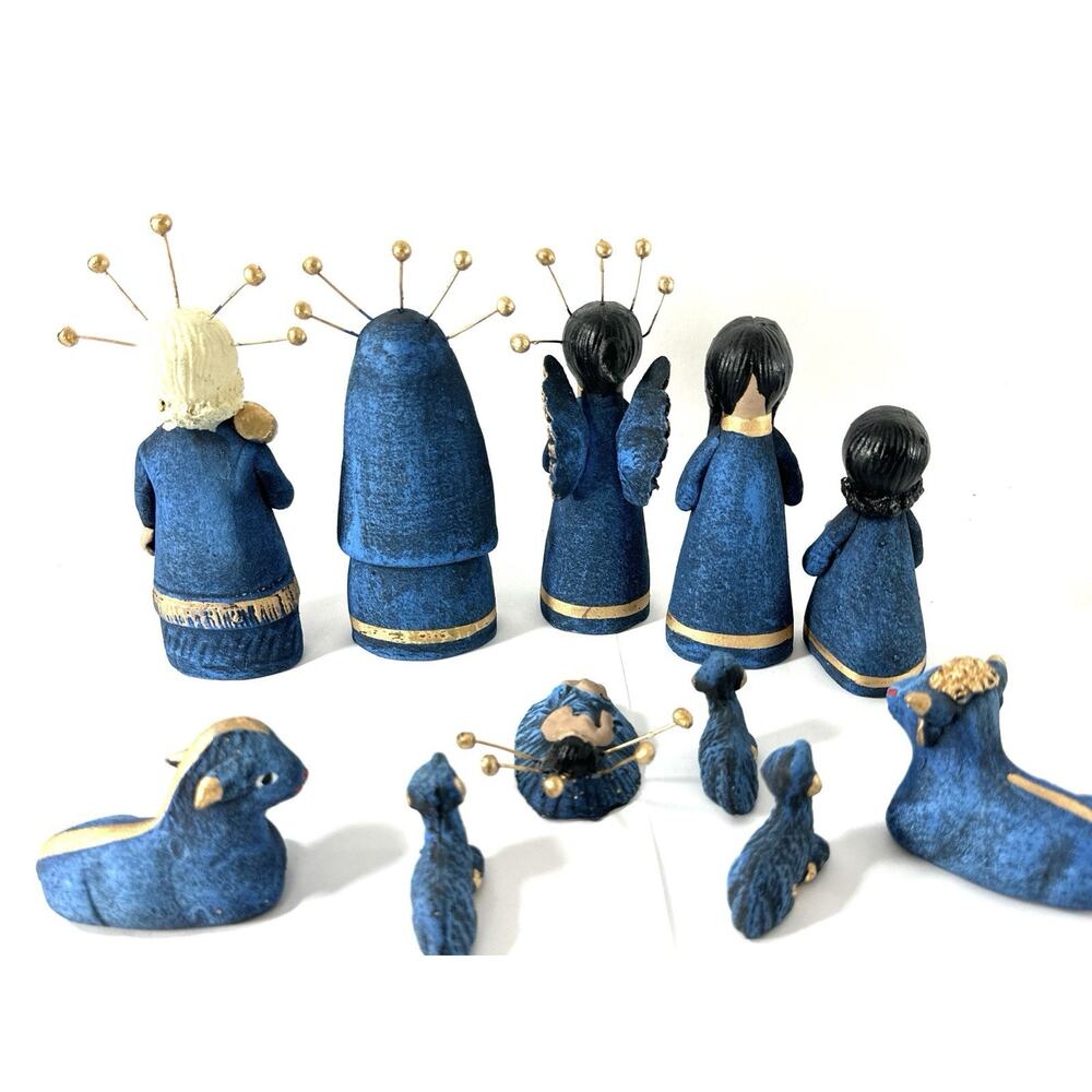 Holy Family Nativity Figurine 6” Mary Joseph Baby Jesus Religious Statue - Picture 7 of 11